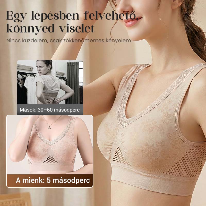 【✨1 + 1 gratis – 2 kom】Ženski čipkasti grudnjak s visokom potporom i žicom