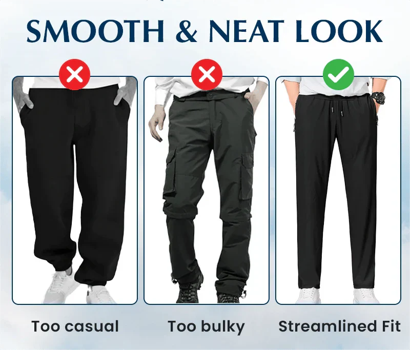👖🔥2026 Unisex ultra rastezljive prozračne ležerne hlače