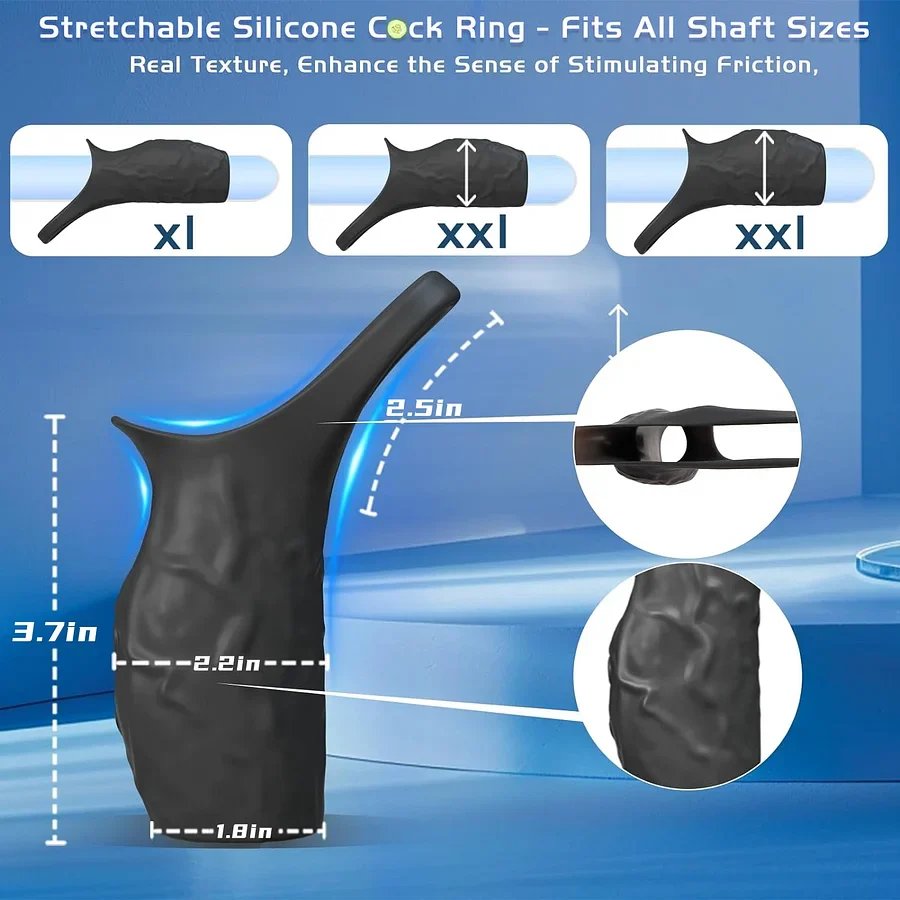 🎁Serija Supreme za parove lansirana 2026🔥 – Vibrirajući oklop za penis Men'Health trener