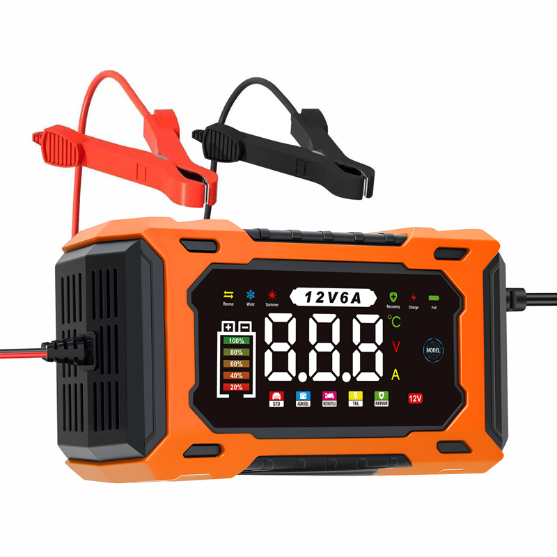 ⏰🔋 12V 6A Pametni punjač za automobilske akumulatore 🚗⚡