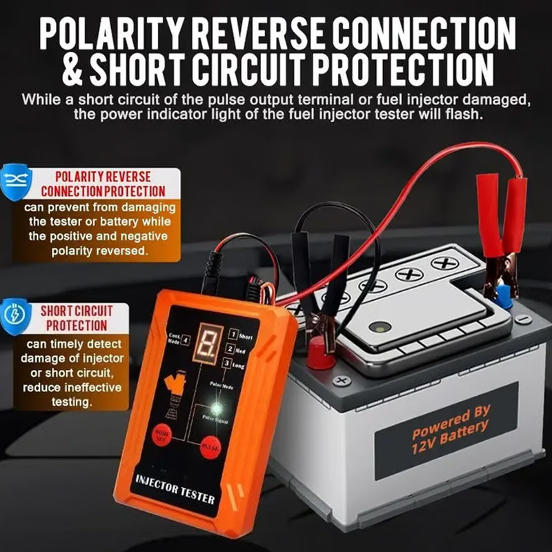 🔧⚡Profesionalni tester i alat za čišćenje injektora goriva s 4 načina rada 😌