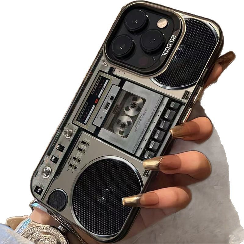 Futrola za telefon s retro kasetofonom